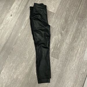 Spanx stretch faux leather pant